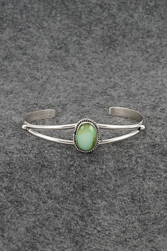 Turquoise & Sterling Silver Bracelet - Rosemary Saunders
