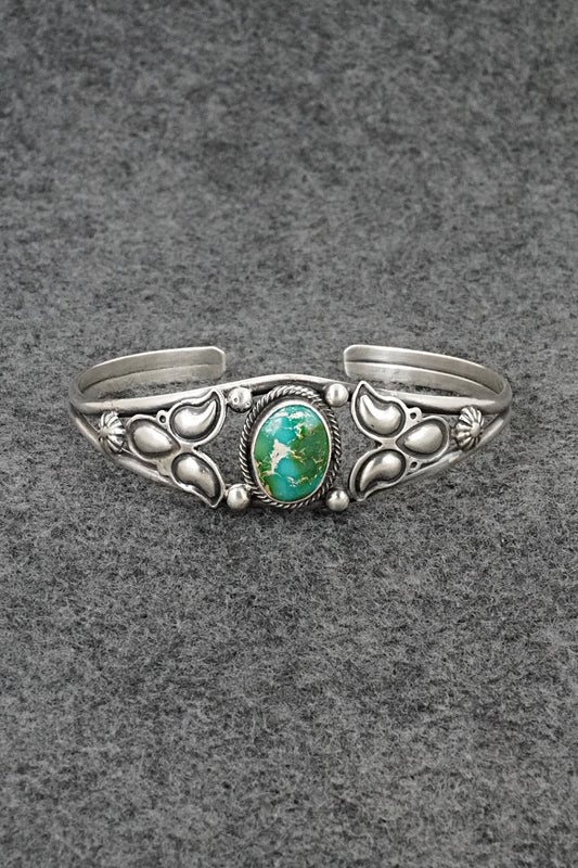 Turquoise & Sterling Silver Bracelet - Davey Morgan