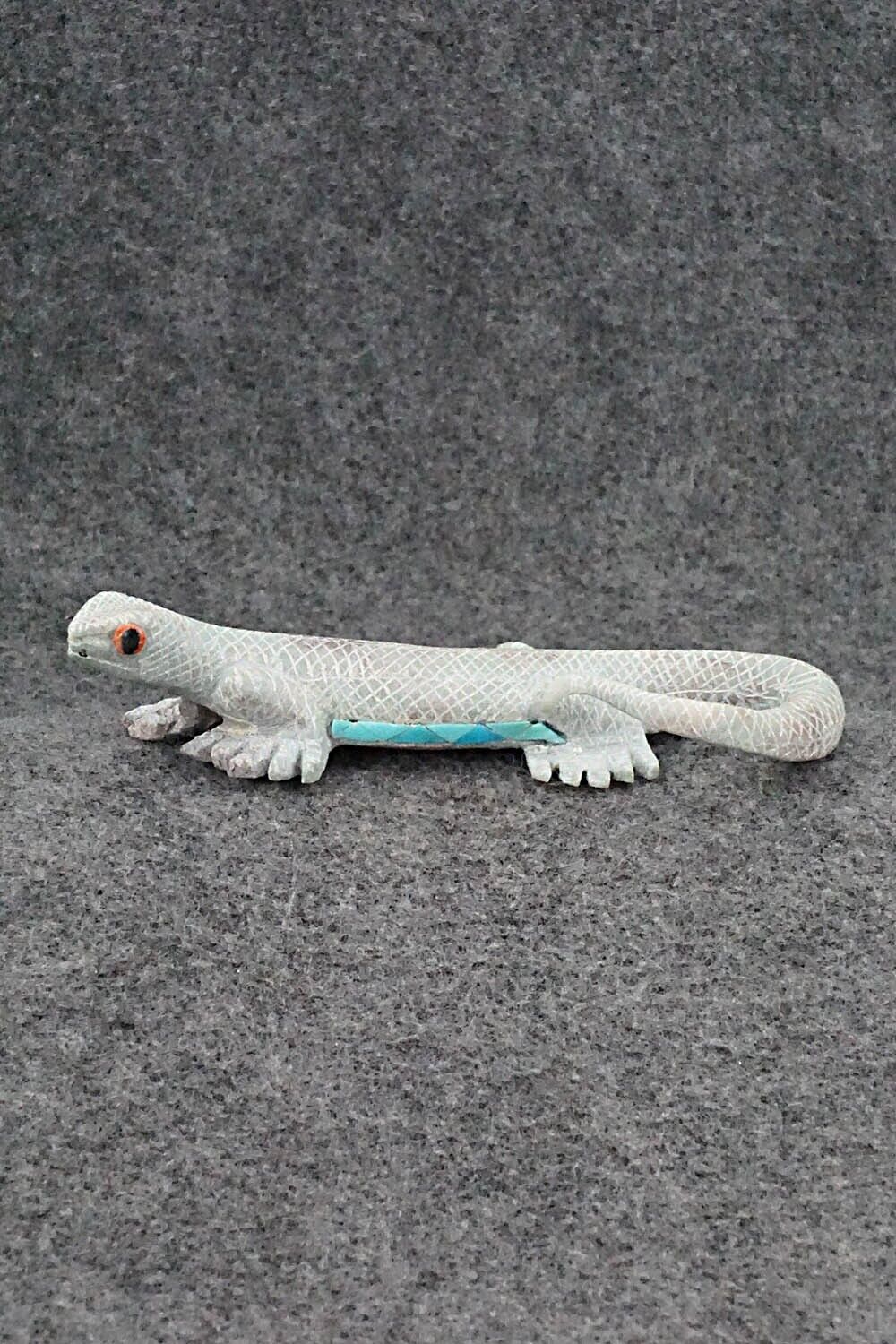 Lizard Zuni Fetish Carving - Peter Natewa