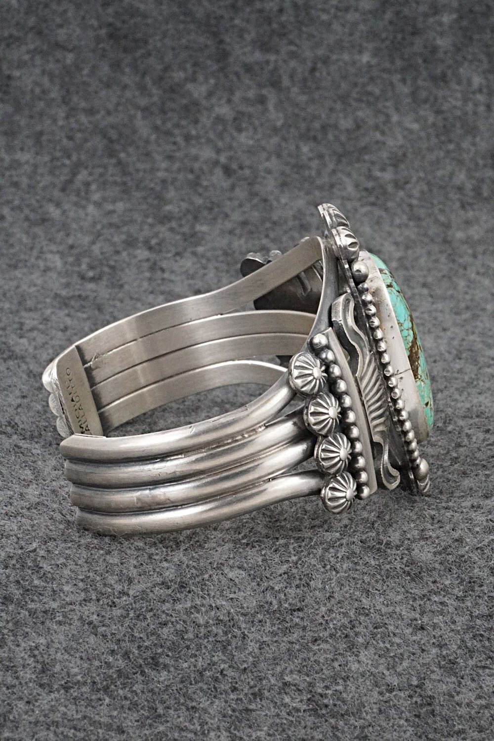 Turquoise & Sterling Silver Bracelet - Michael Calladitto