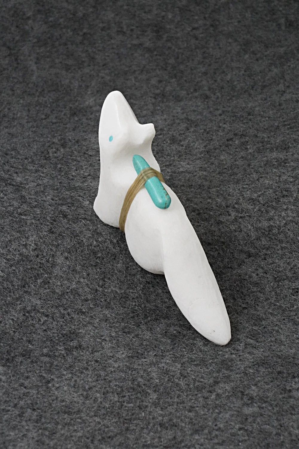 Wolf Zuni Fetish Carving - Herbert Halate