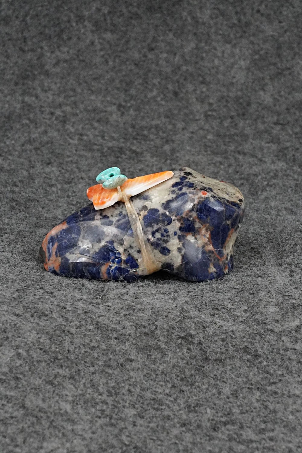 Frog Zuni Fetish Carving - Daphne Quam