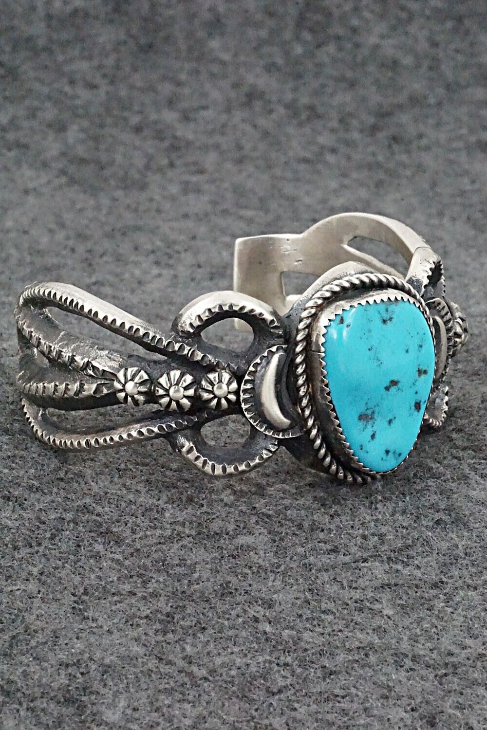 Turquoise & Sterling Silver Bracelet - Richard Yazzie