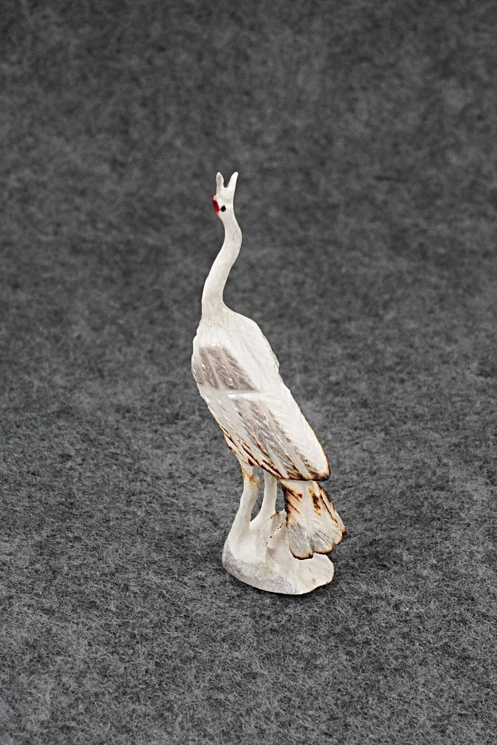 Sandhill Crane Zuni Fetish Carving - Ruben Najera