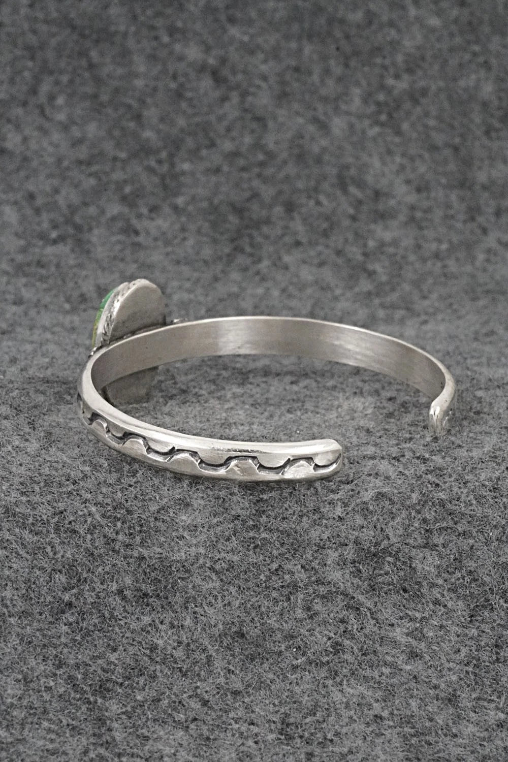 Turquoise & Sterling Silver Bracelet - Samuel Yellowhair