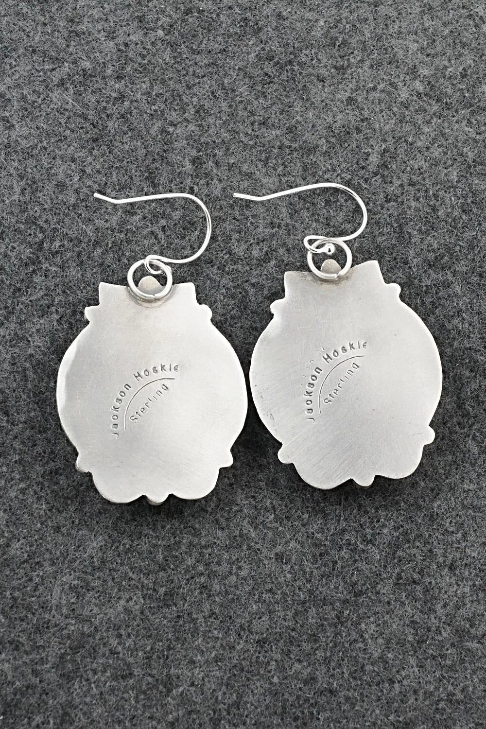 Turquoise & Sterling Silver Earrings - Jackson Hoskie
