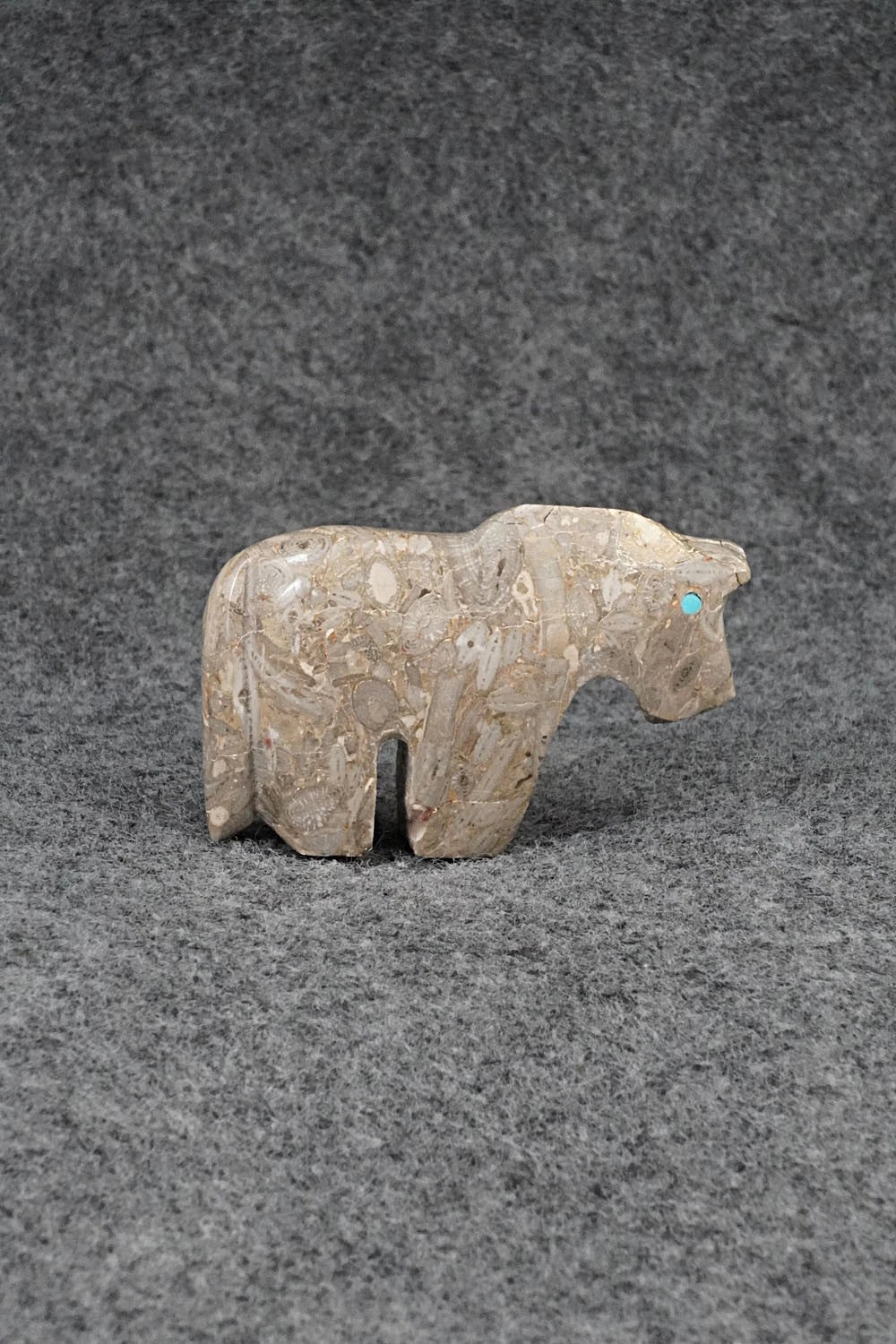 Horse Zuni Fetish Carving - Bernard Laiwakete