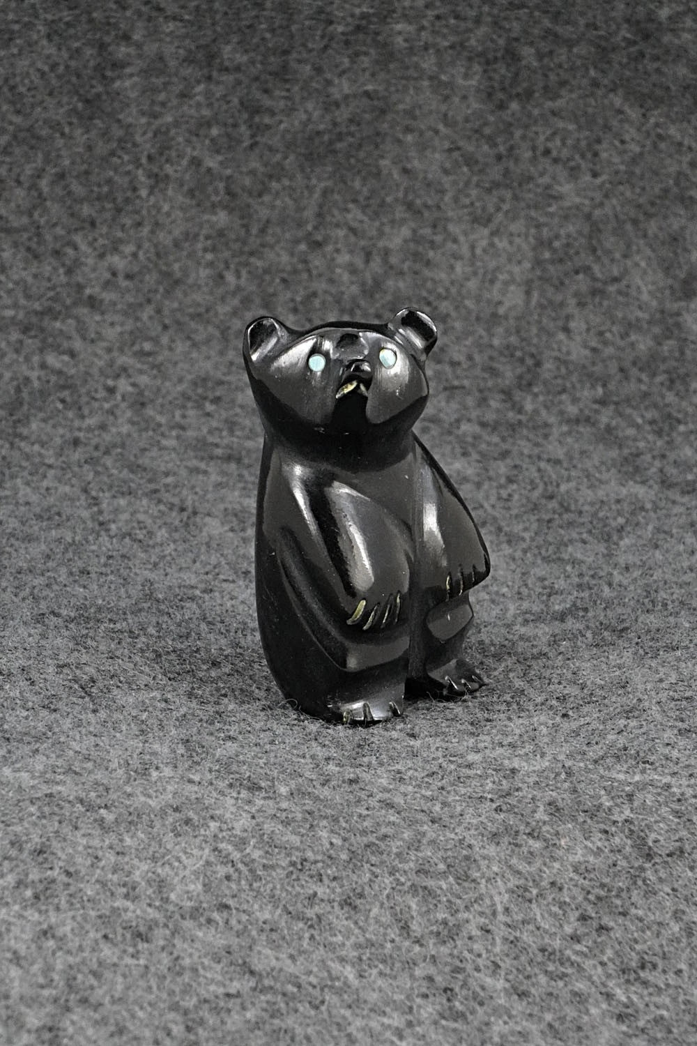 Bear Zuni Fetish Carving - Calvert Bowannie