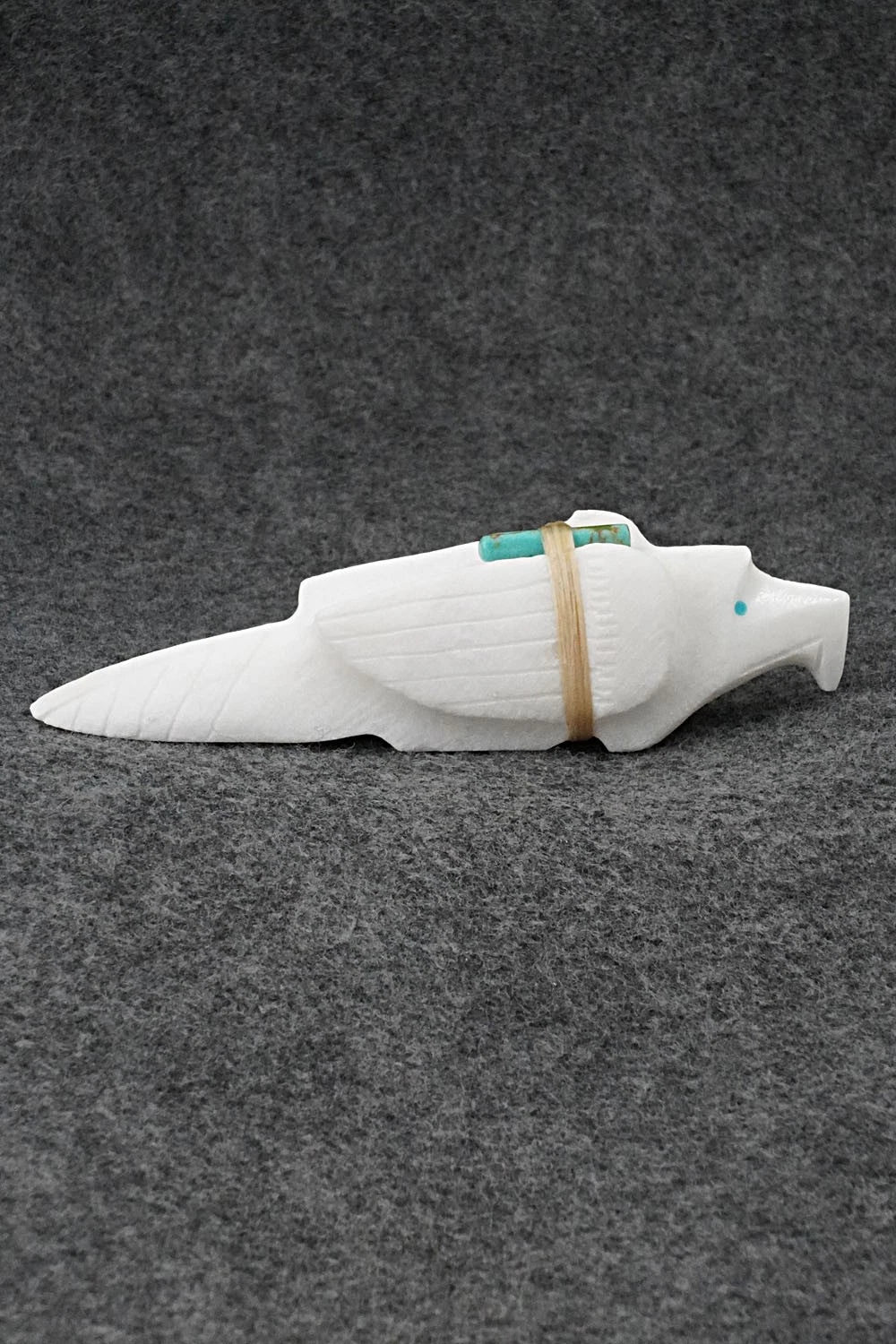 Eagle Zuni Fetish Carving - Herb Halate