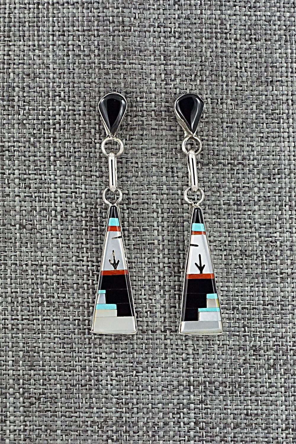 Multi-Stone & Sterling Silver Earrings - Jason Bobelu