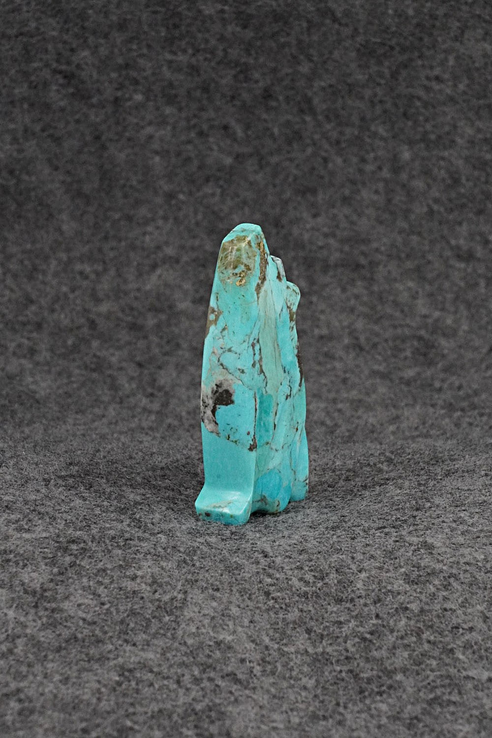 Wolf Zuni Fetish Carving - Bernard Laiwakete