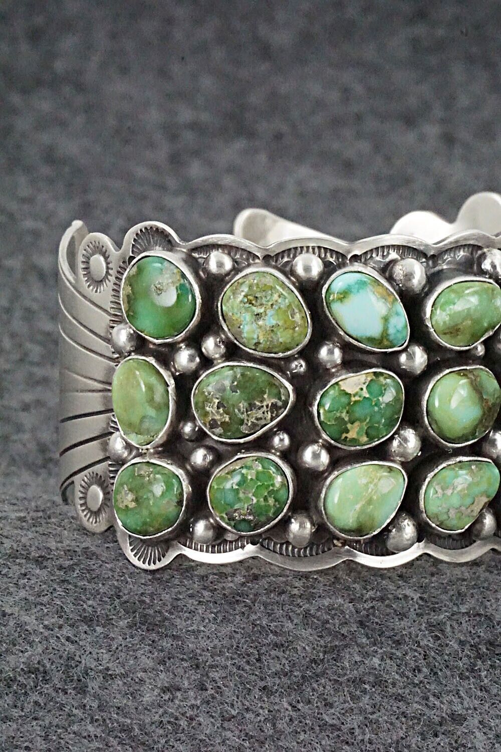 Turquoise & Sterling Silver Bracelet - Tom Lewis