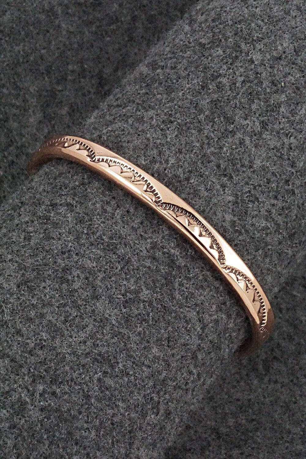 Copper Bracelet - Elaine Tahe