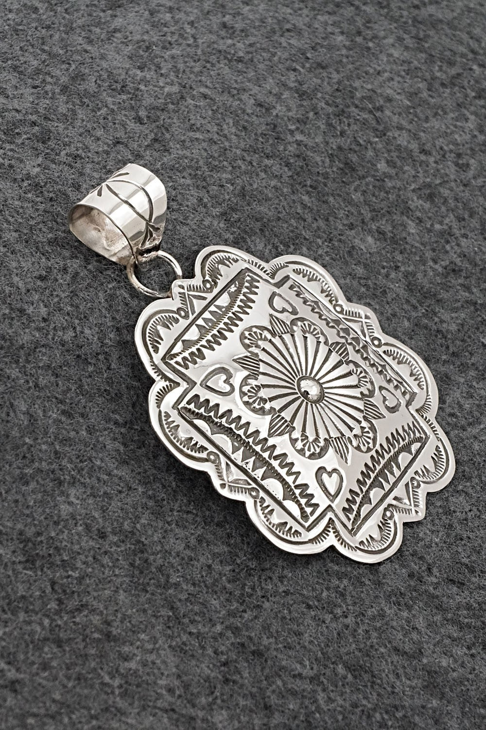 Sterling Silver Pendant - Arnold Blackgoat