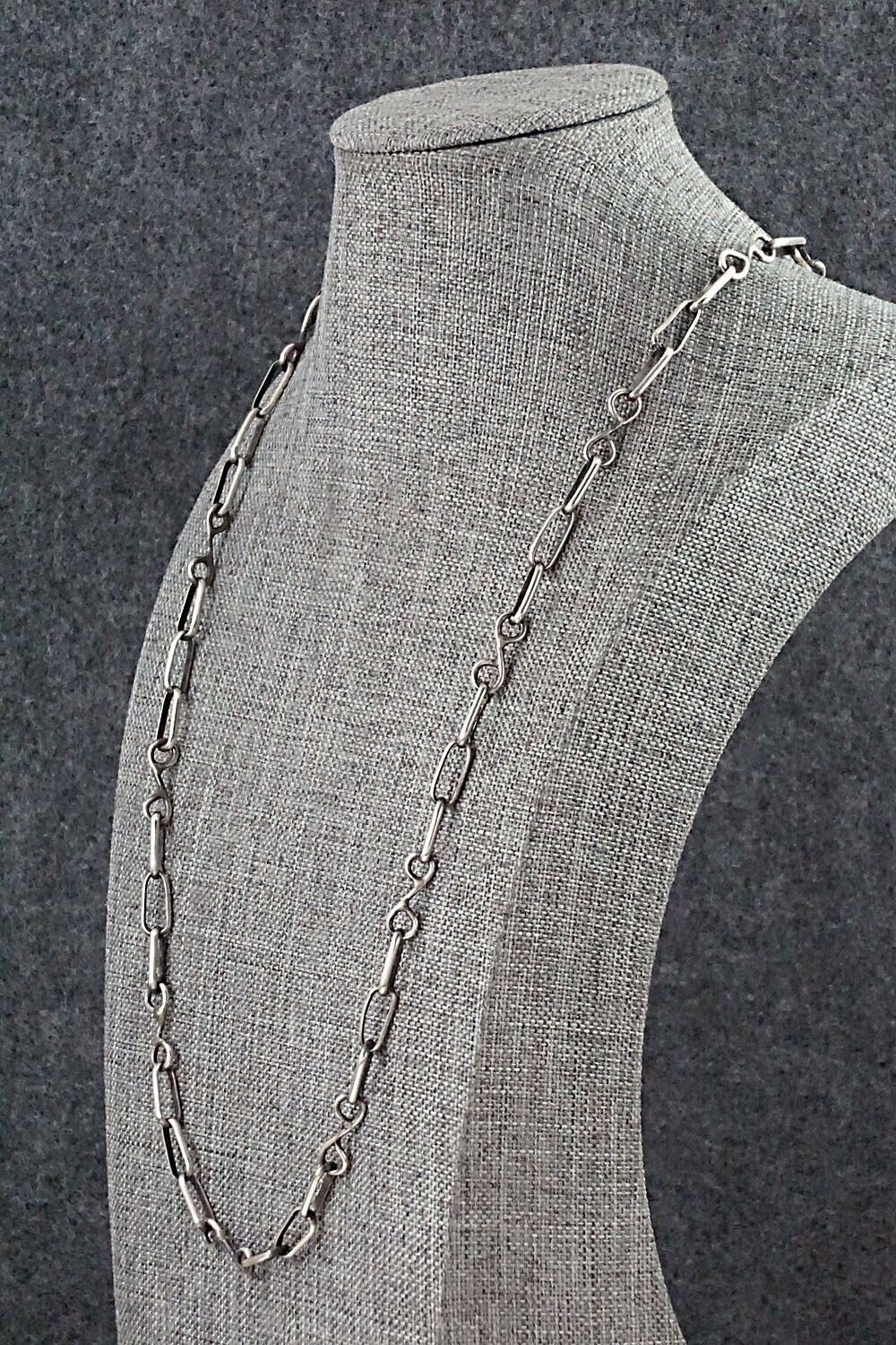 Sterling Silver Chain Necklace - Katherine Yazzie