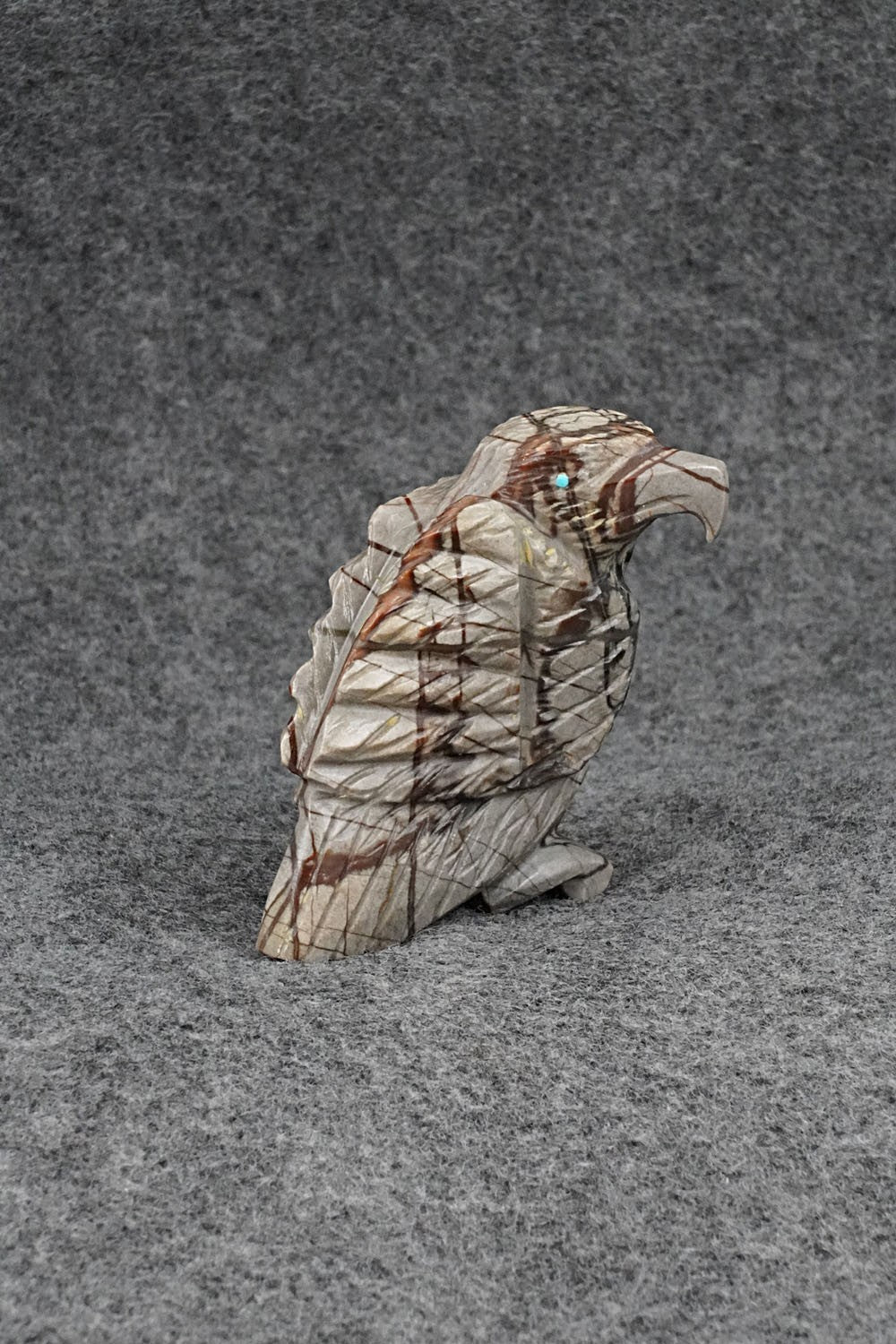 Eagle Zuni Fetish Carving - Tony Mackel