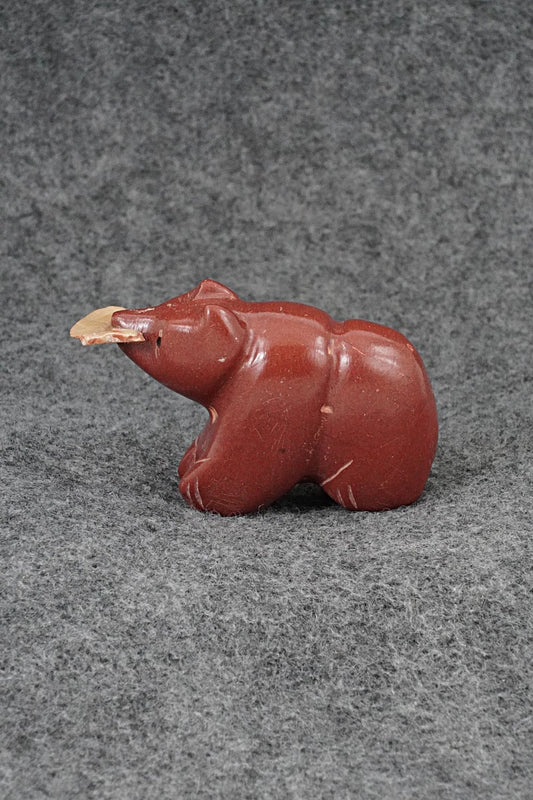 Bear Zuni Fetish Carving - Justin Red Elk