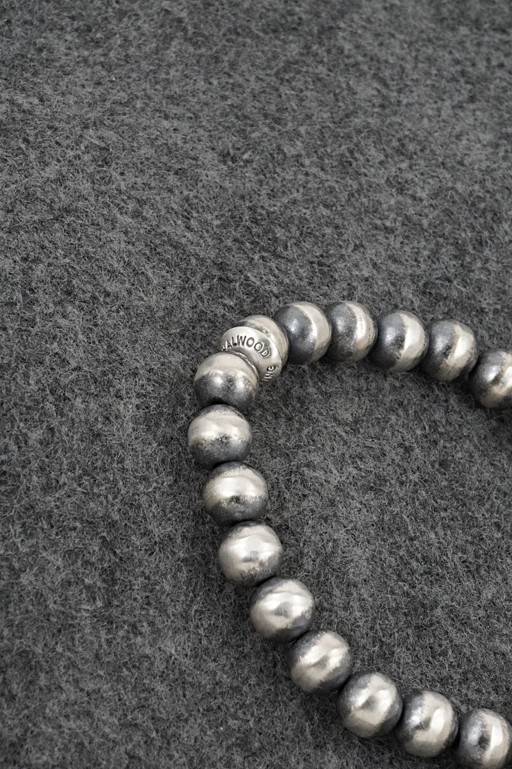 Sterling Silver Navajo Pearl Bracelet - Bryannen Halwood