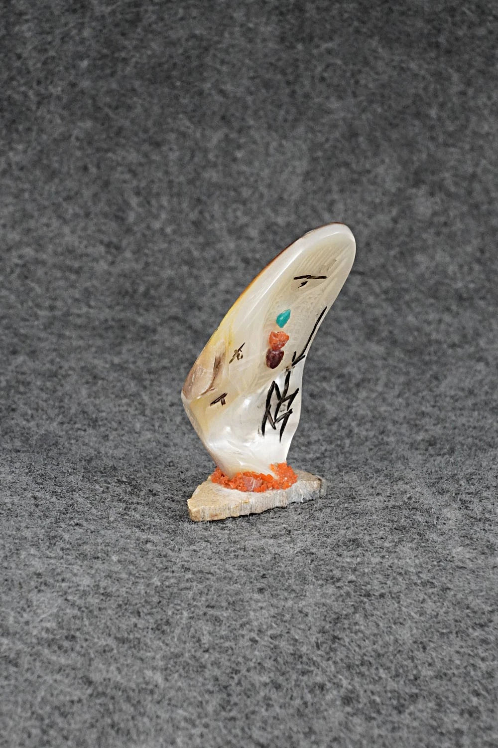 Corn Maiden Zuni Fetish Carving - Gloria Chattin
