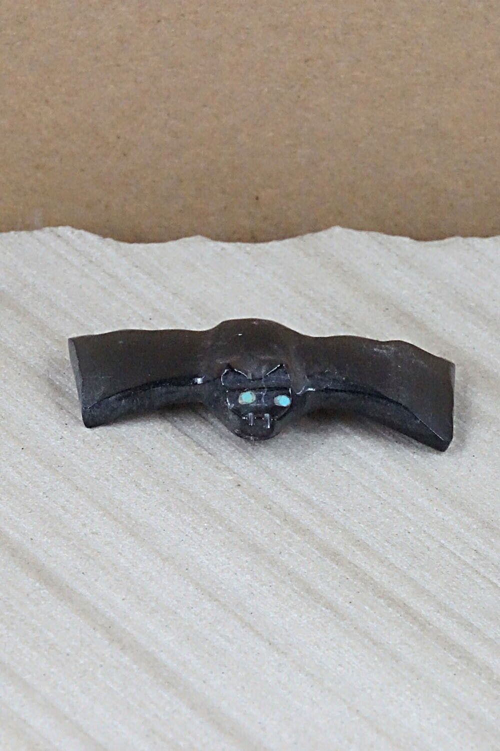 Bat Zuni Fetish Carving - Tim Lementino