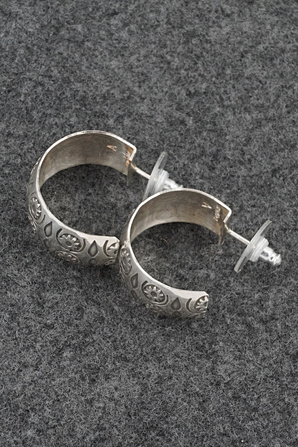 Sterling Silver Hoop Earrings - Nora Ashley