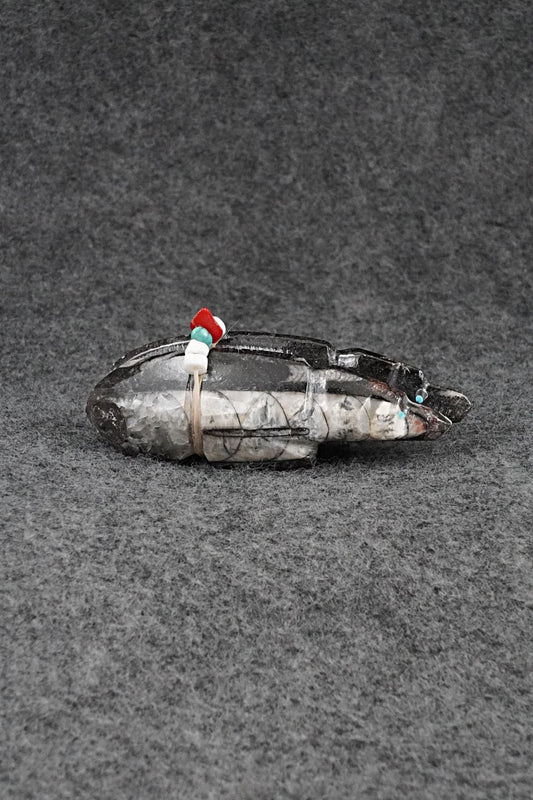 Bear Zuni Fetish Carving - Ed Lementino