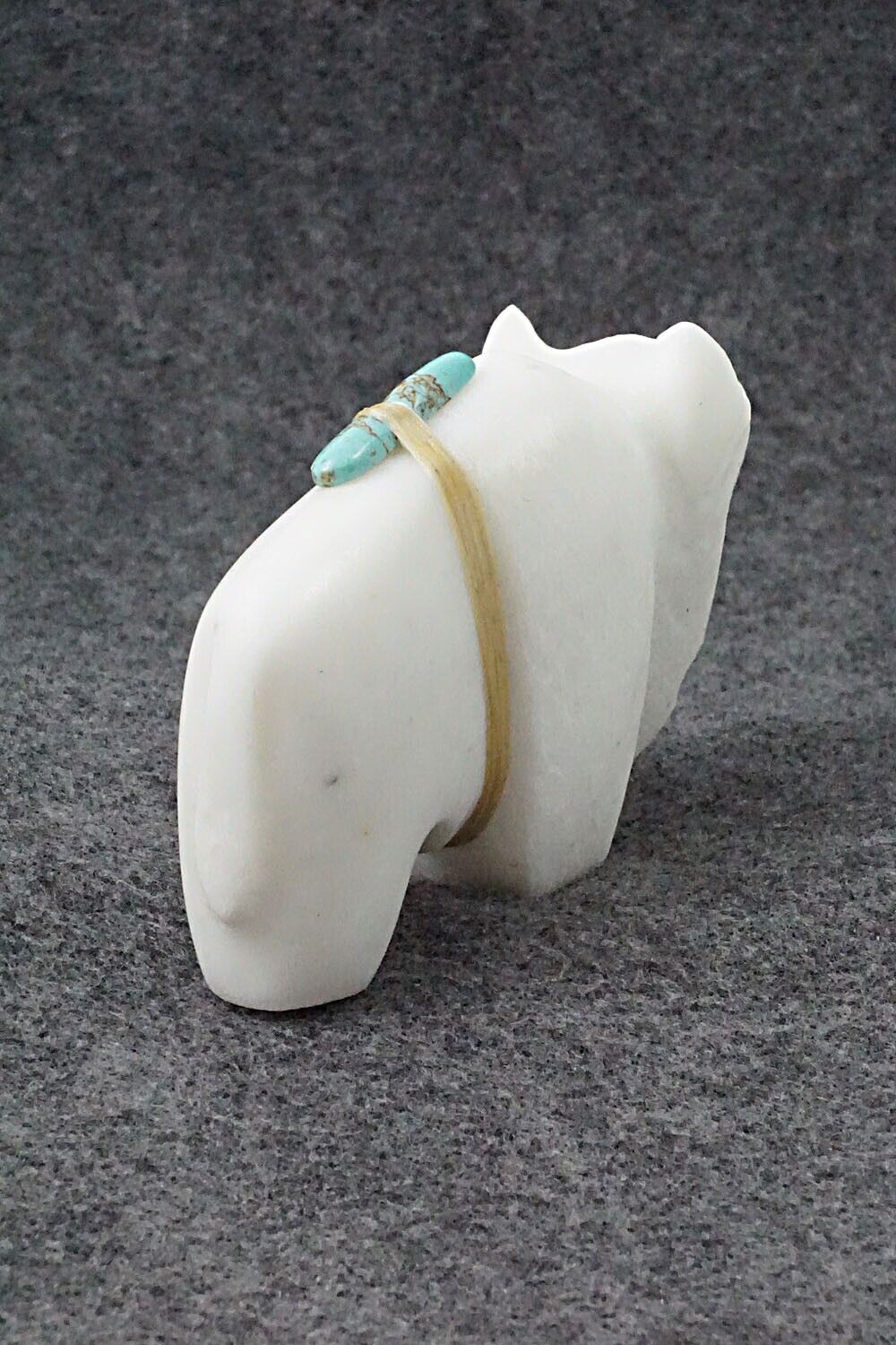 Buffalo Zuni Fetish Carving - Herbert Halate