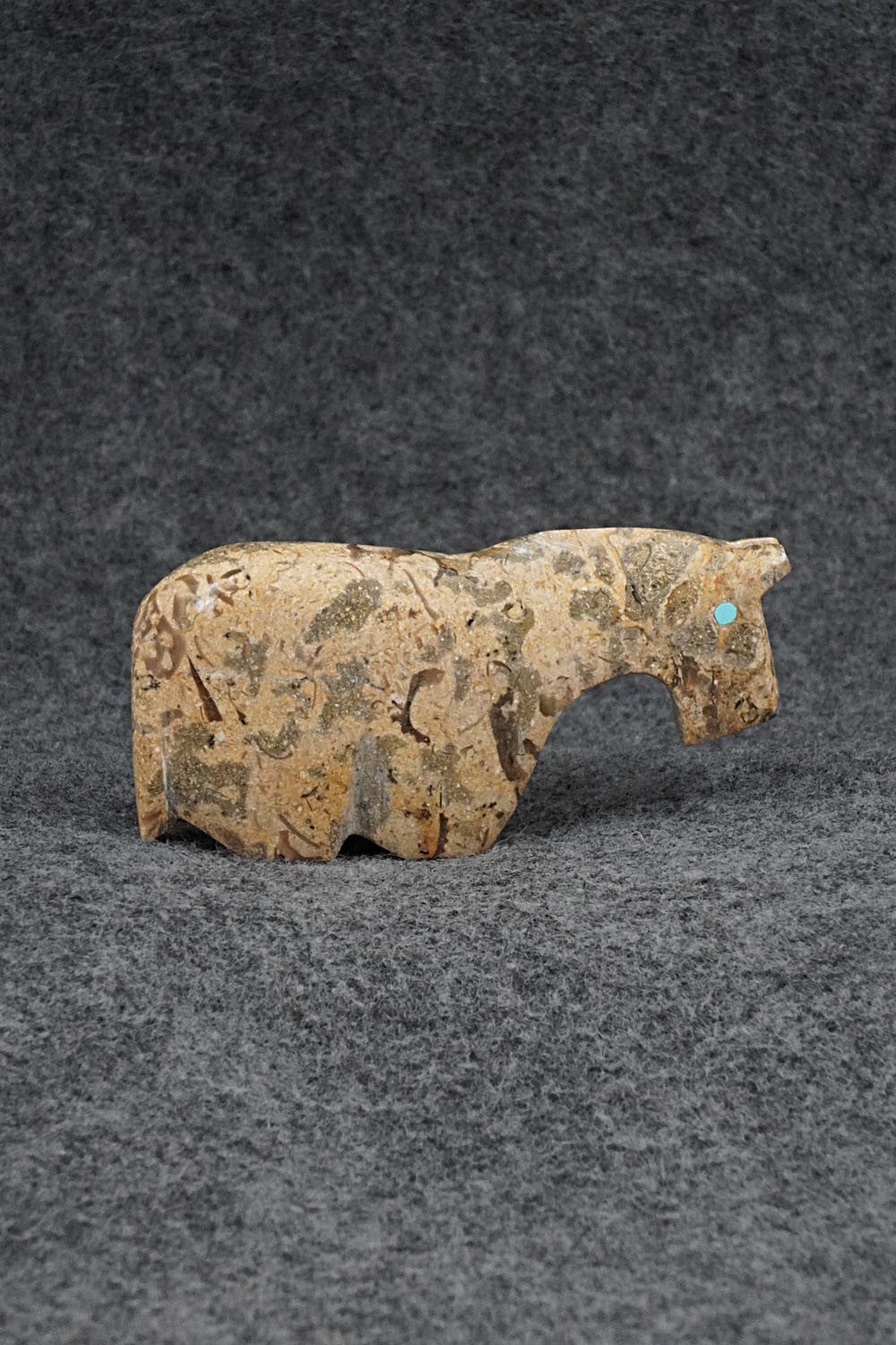 Horse Zuni Fetish Carving - Bernard Laiwakete