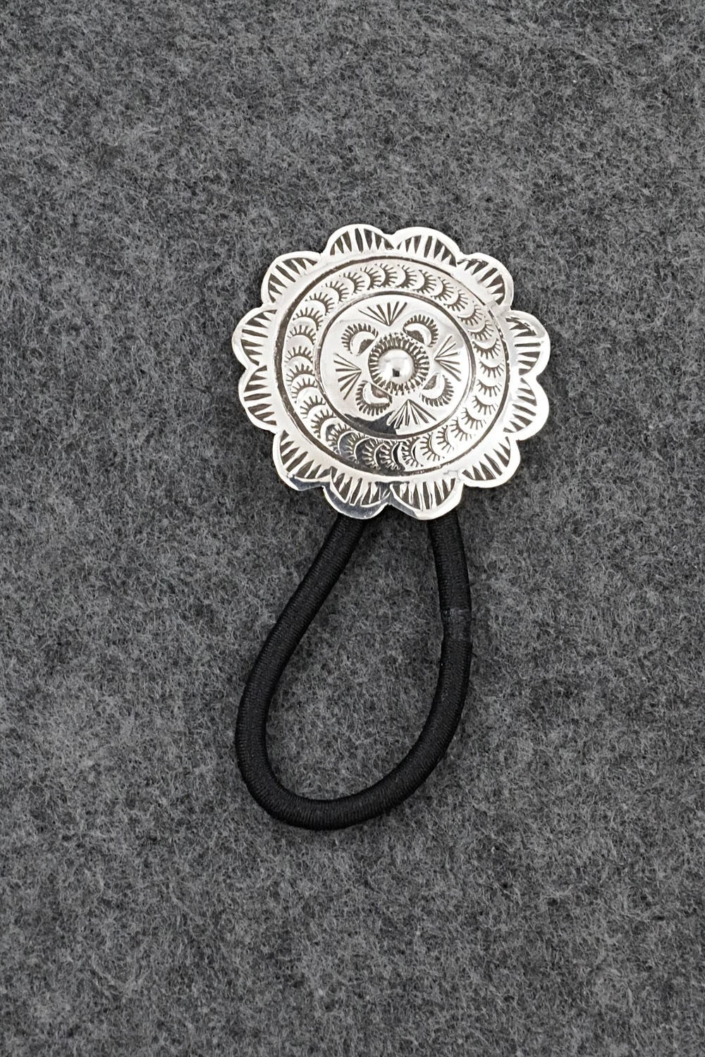 Sterling Silver Hair Tie - Bertha Begay