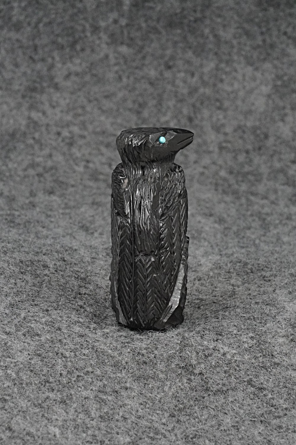 Crow Zuni Fetish Carving - Mike Tucson