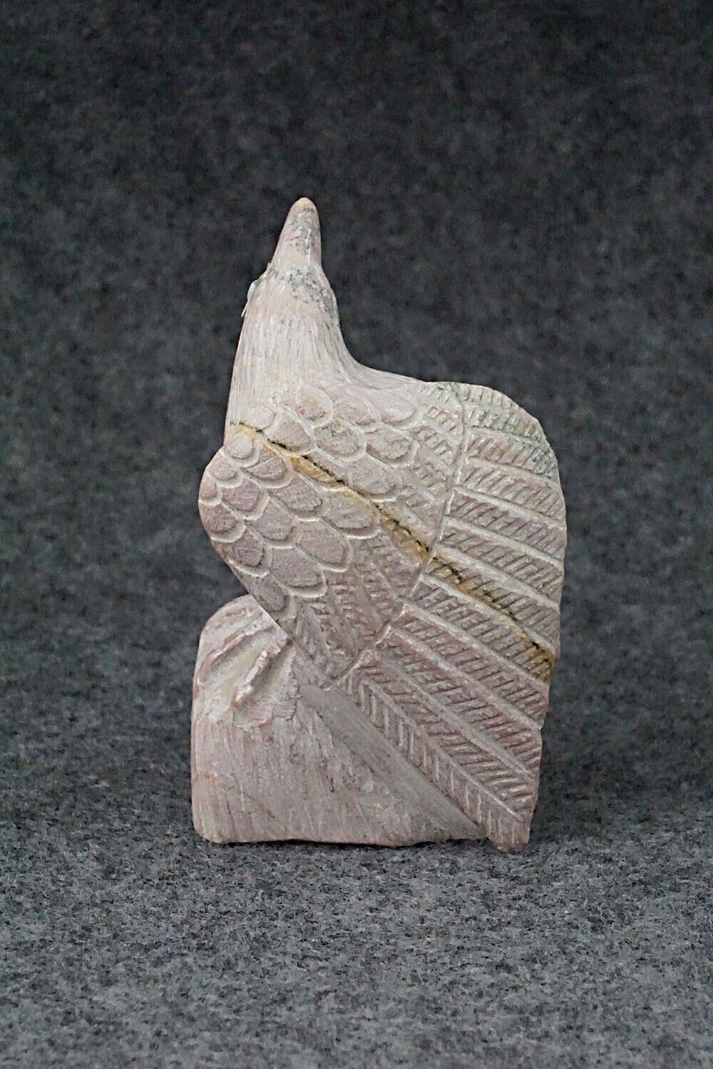 Quail Zuni Fetish Carving - Derrick Kaamasee