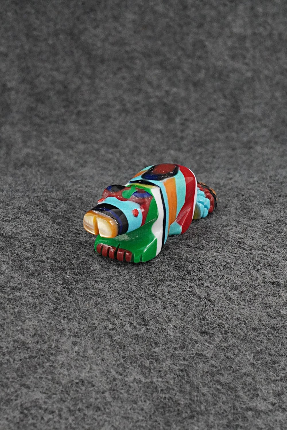 Beaver Zuni Fetish Carving - Reynold Lunasee