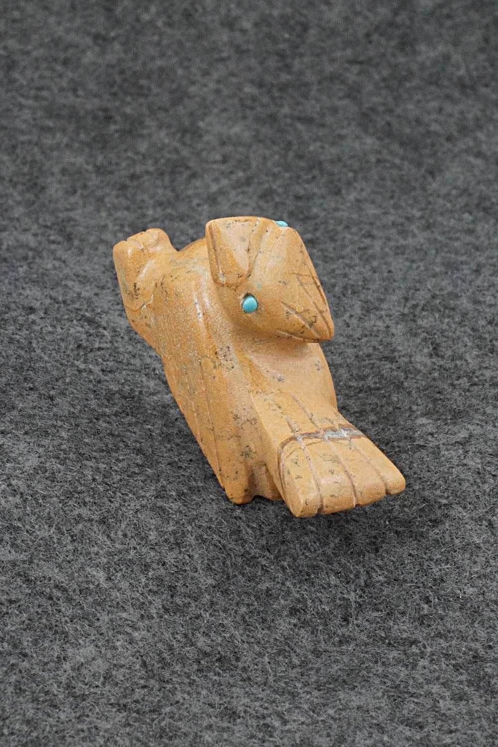 Roadrunner Zuni Fetish Carving - Mike Tucson