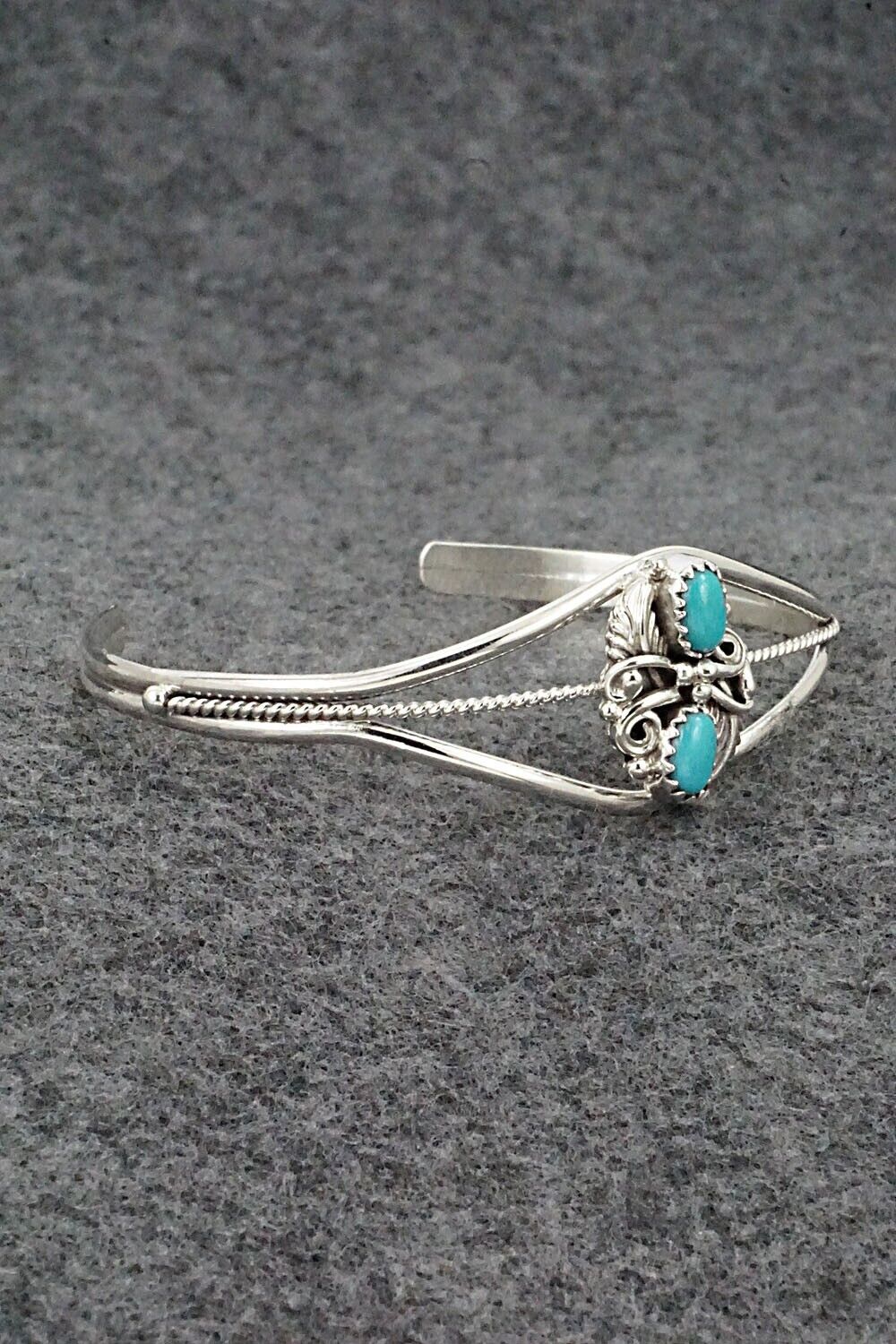 Turquoise & Sterling Silver Bracelet - Judy Largo