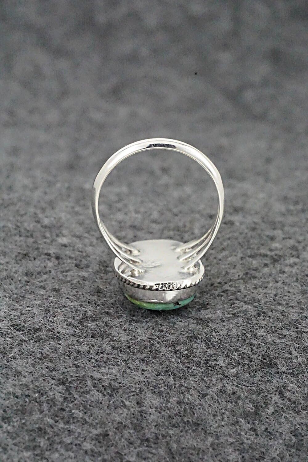 Turquoise & Sterling Silver Ring - Judy Largo - Size 7