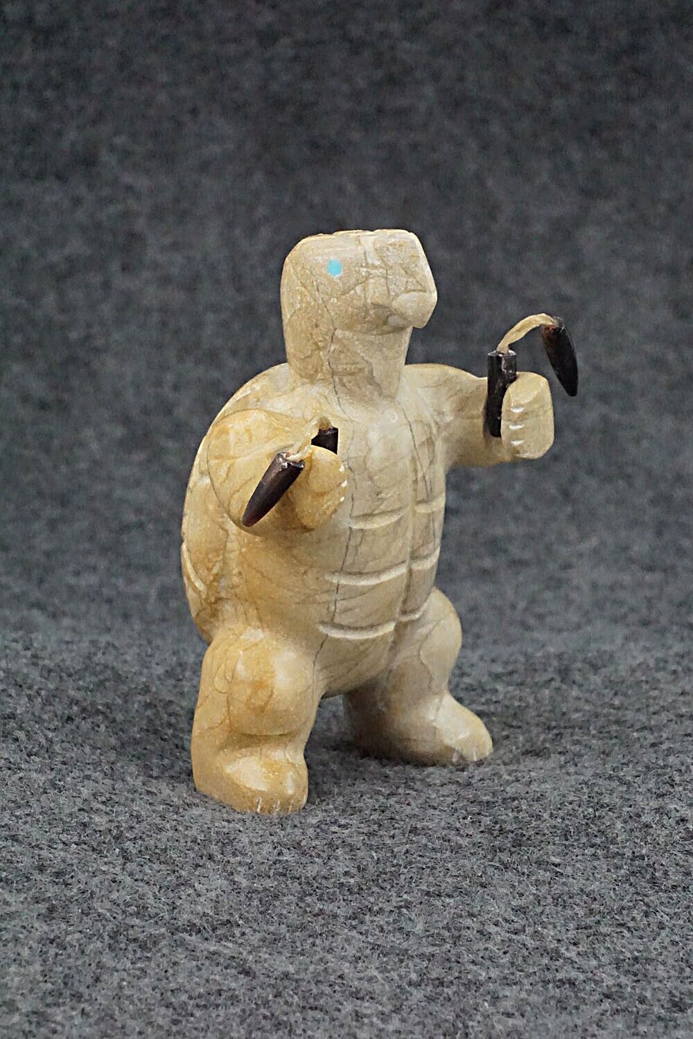 Ninja Turtle with Nunchucks Fetish Carving - Enrike Leekya