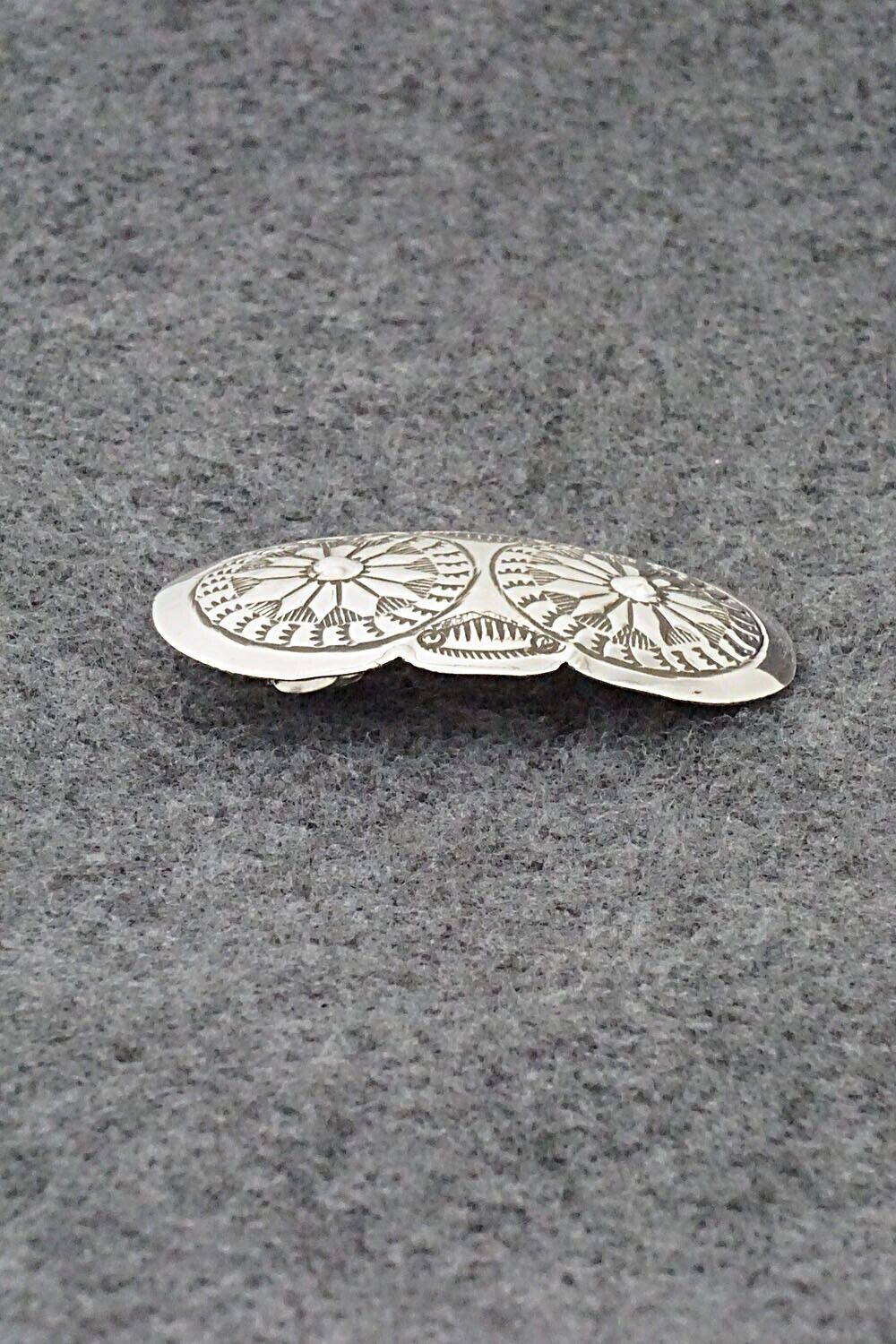 Sterling Silver Hair Barrette - Arlene Soce