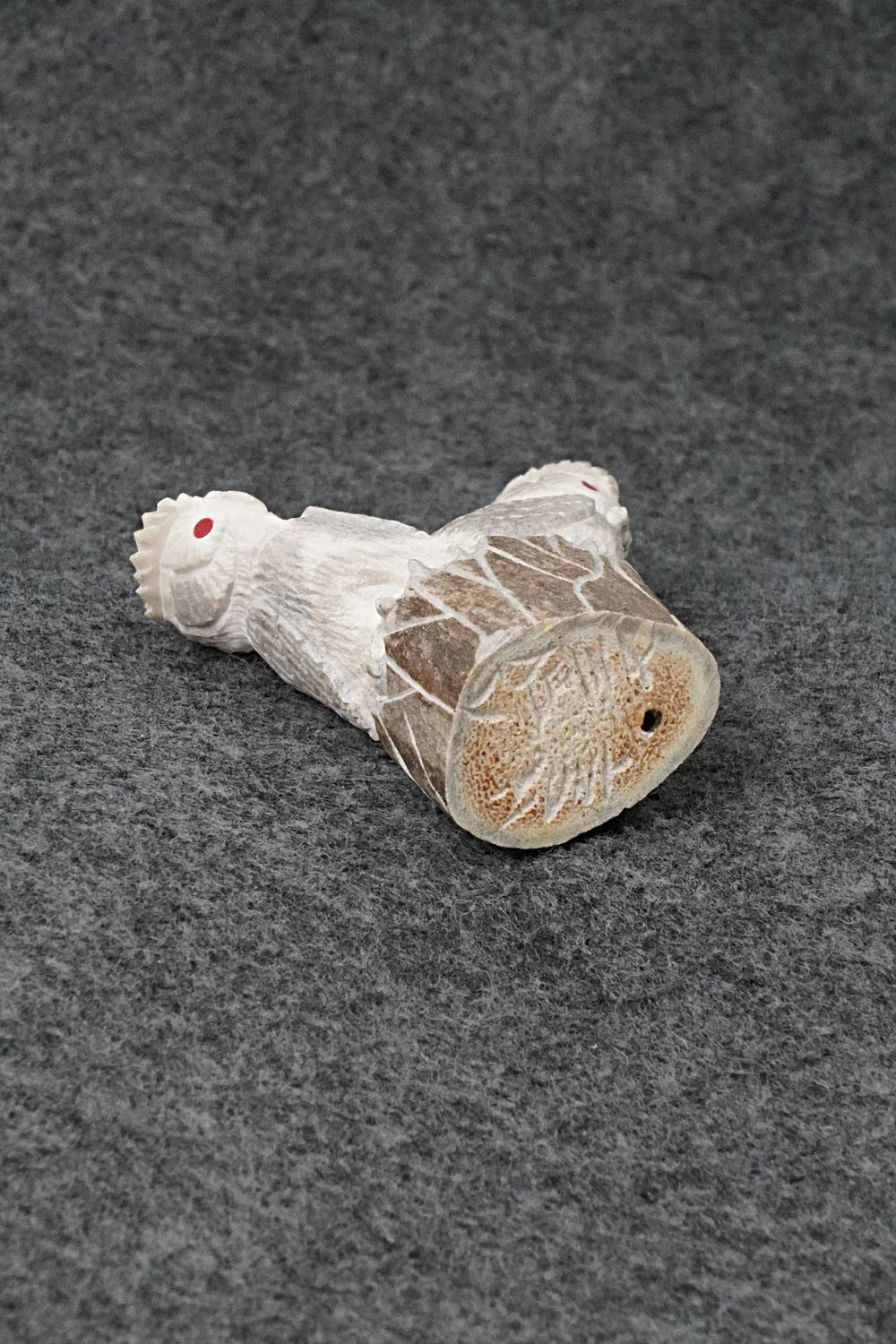 Owls Zuni Fetish Carving - Chris Peina