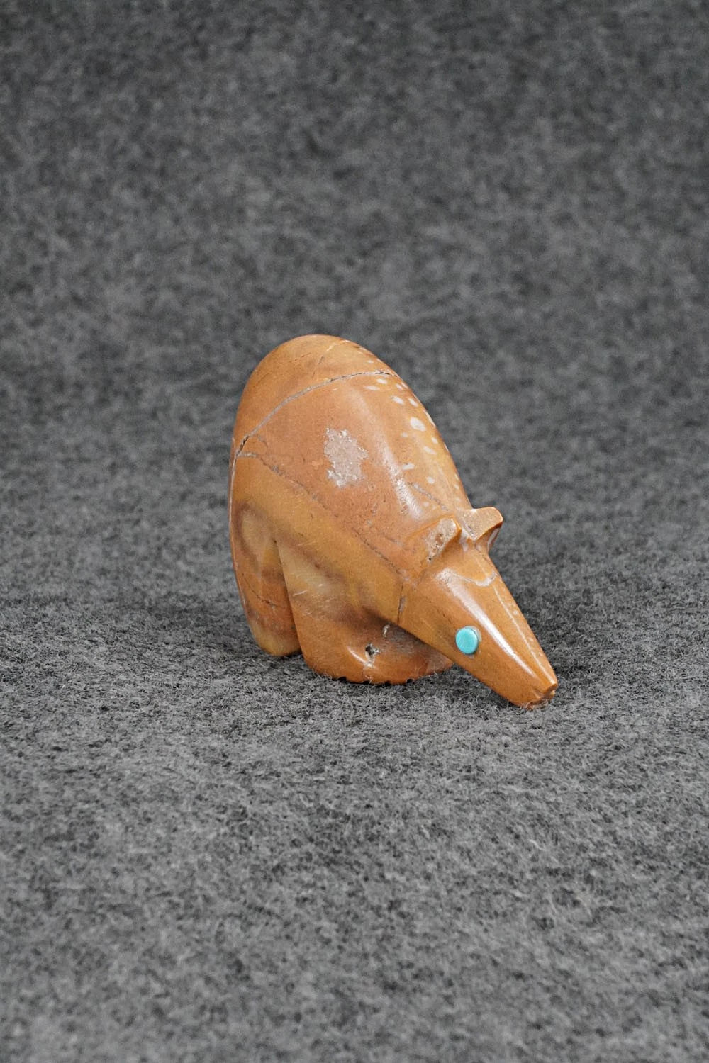 Bear Zuni Fetish Carving - Ronnie Lunasee