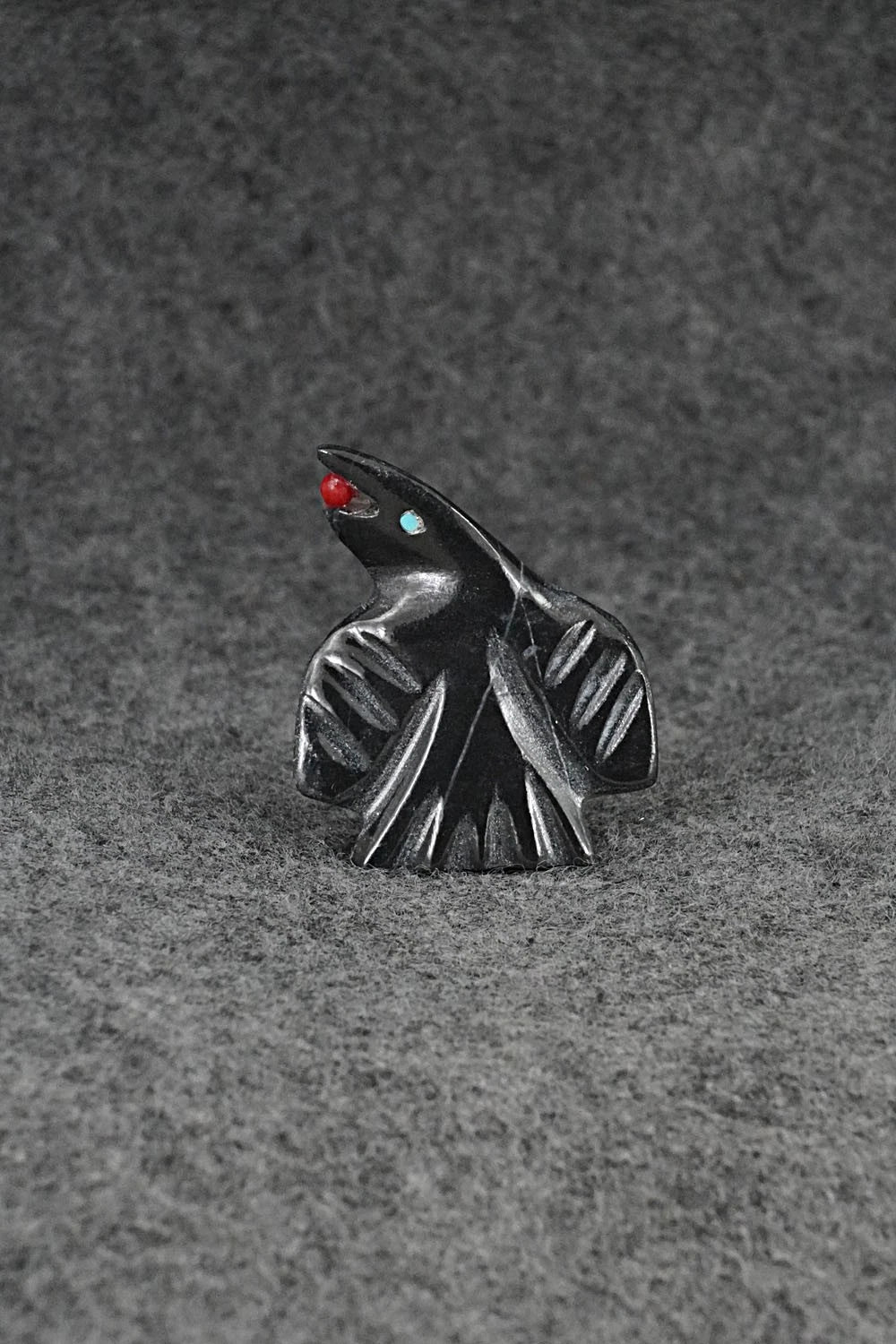 Crow Zuni Fetish Carving - Calvert Bowannie