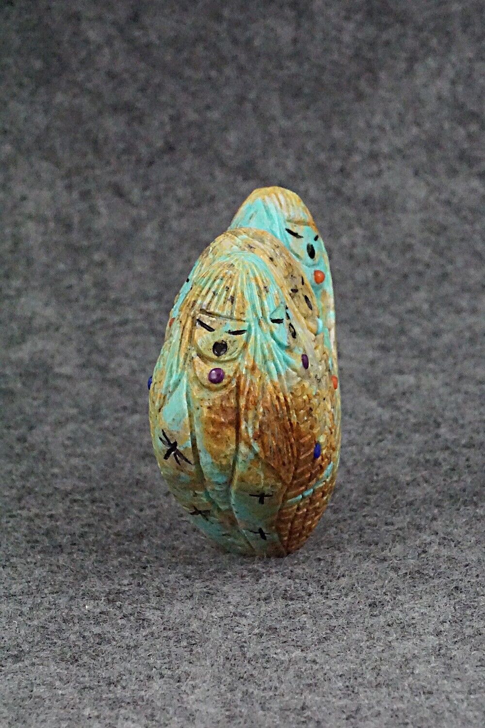 Corn Maiden Zuni Fetish Carving - Sandra Quandelacy