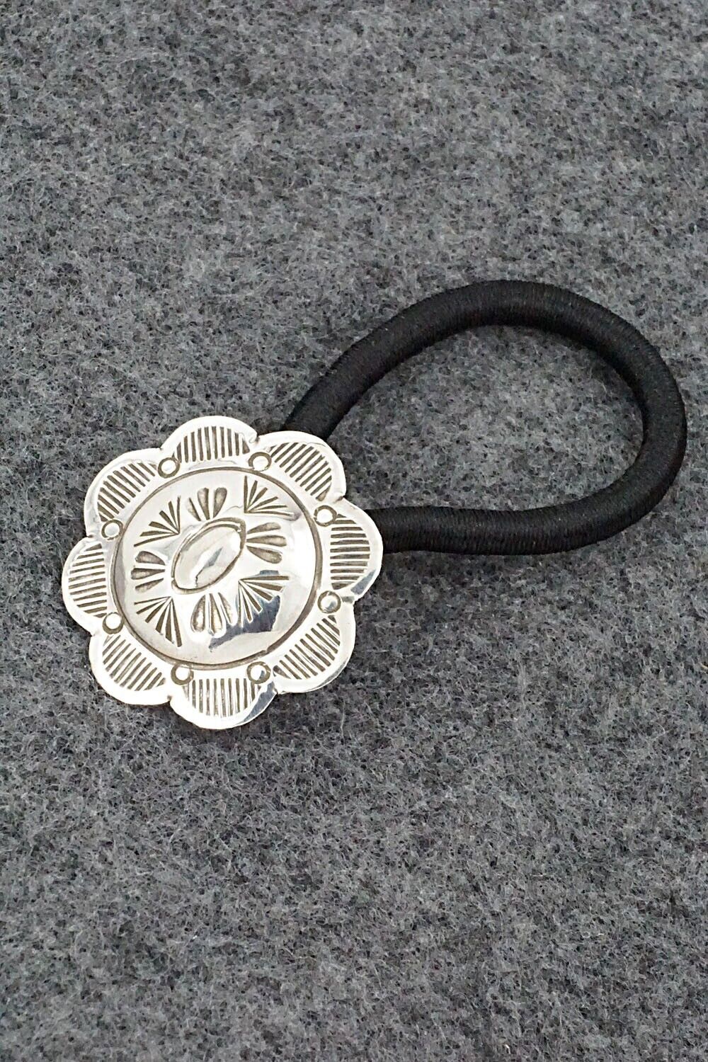 Sterling Silver Hair Tie - Bertha Begay