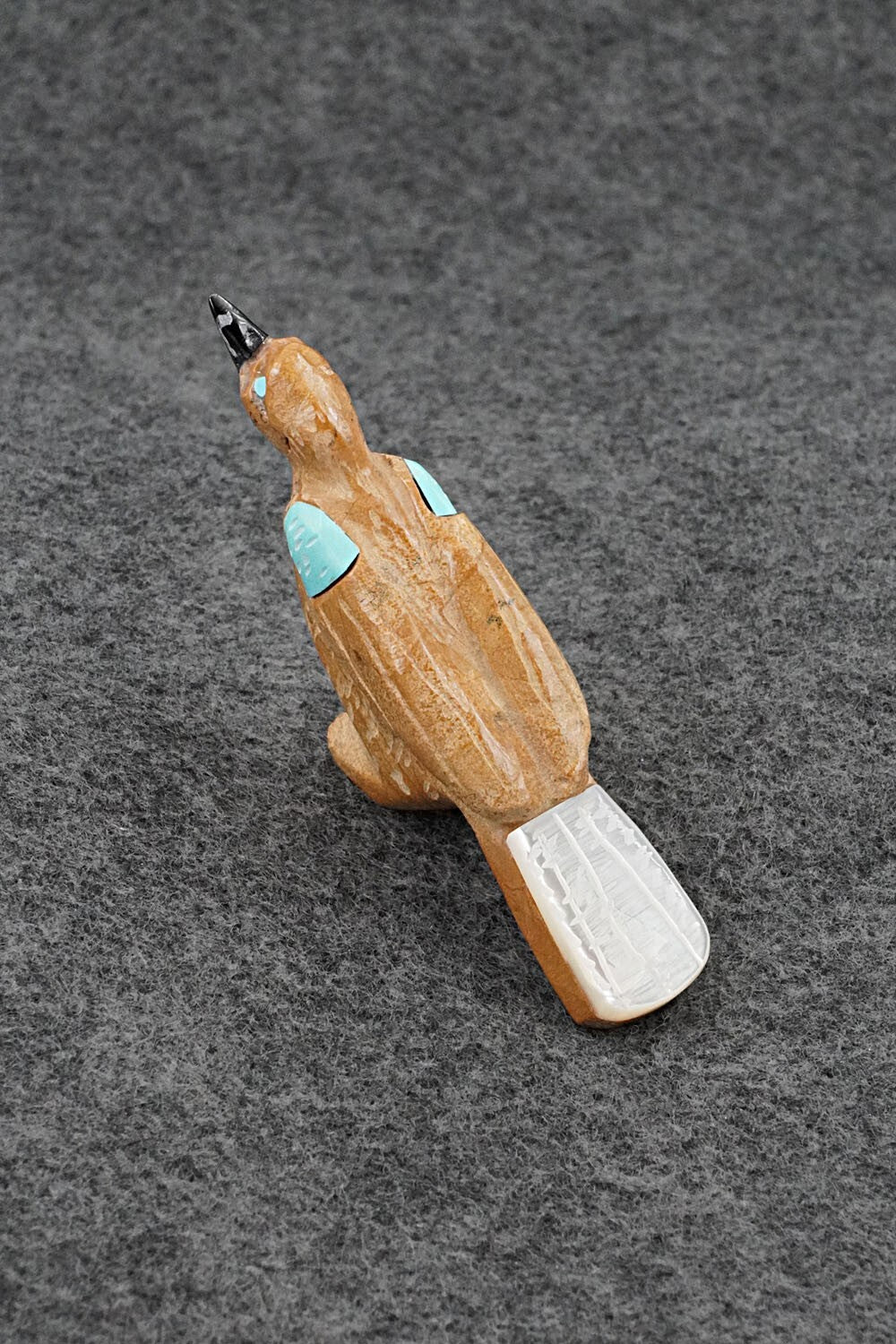 Bird Zuni Fetish Carving - Freddie Leekya