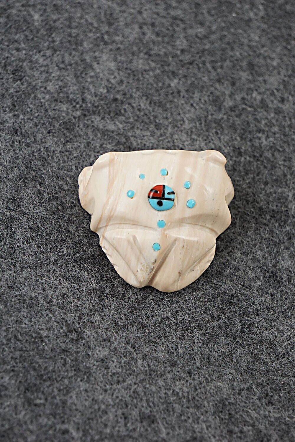 Frog Zuni Fetish Carving - Danette Laate