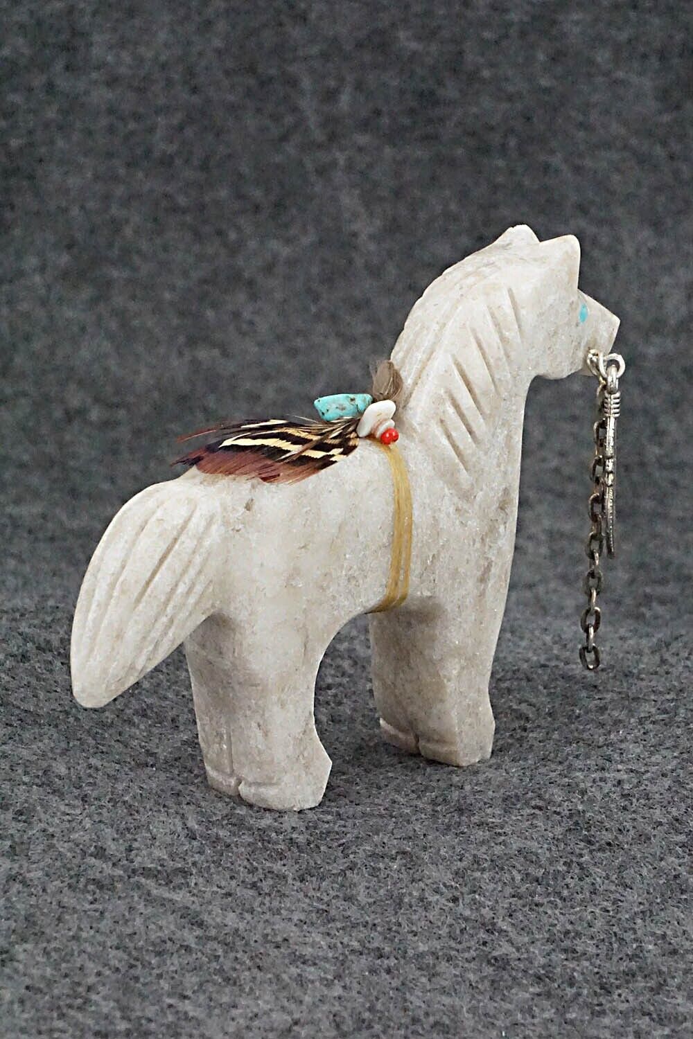 Horse Navajo Fetish Carving - Ben Livingston