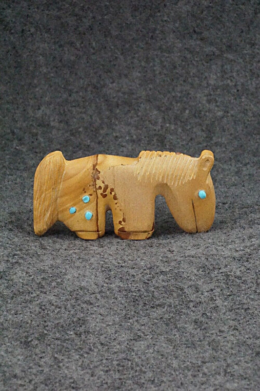 Horse Zuni Fetish Carving - Cody Chavez