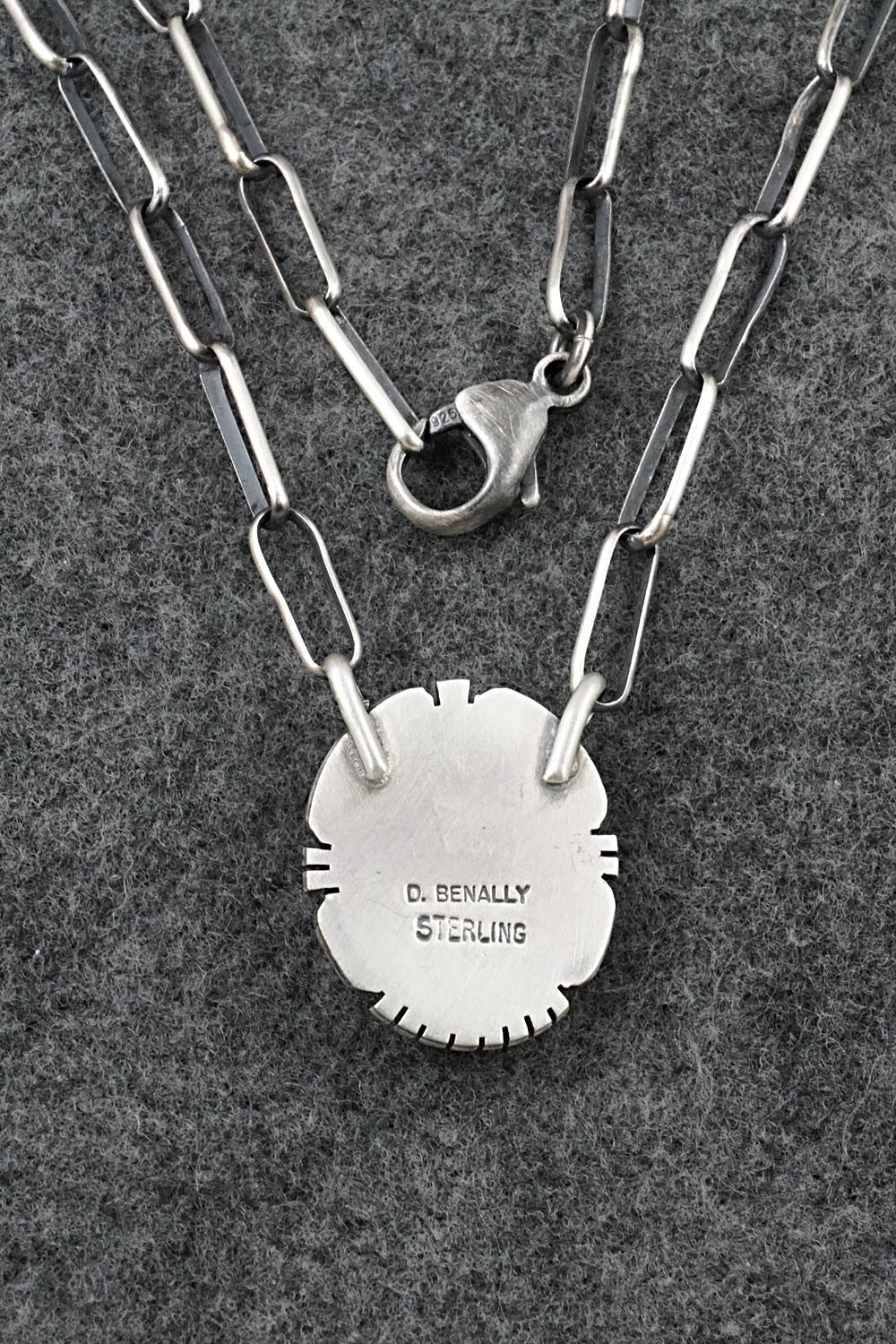 Turquoise & Sterling Silver Necklace - Daniel Benally