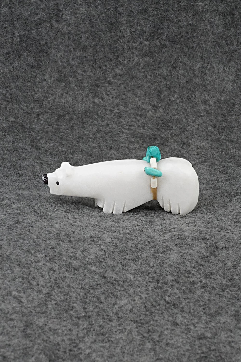 Bear Zuni Fetish Carving - Tim Lementino