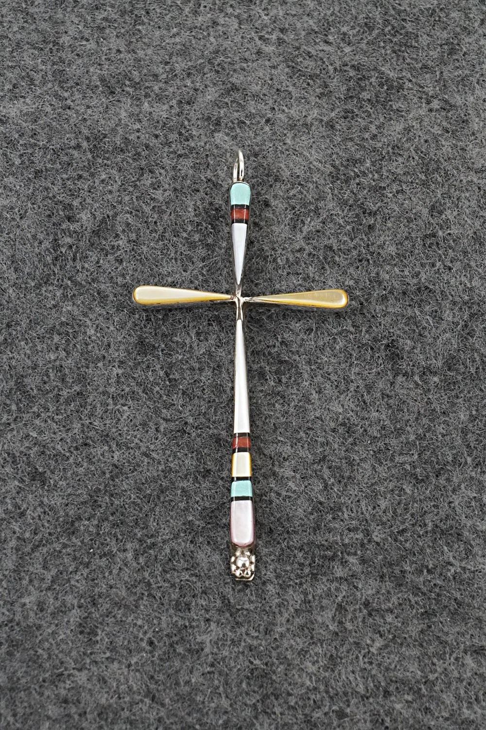 Multi-Stone & Sterling Silver Pendant - Sylvester Noche