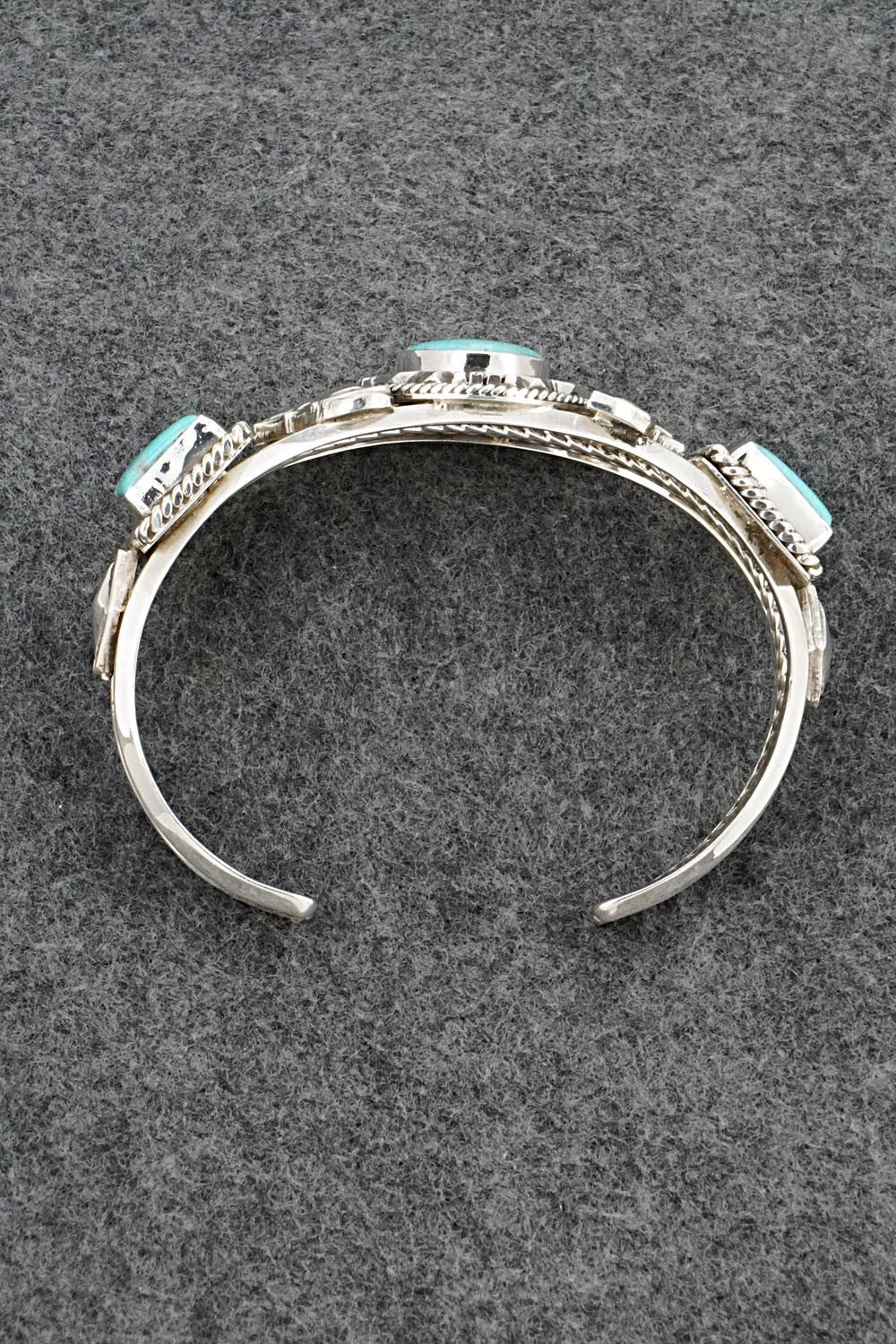 Turquoise & Sterling Silver Bracelet - Emerson Delgarito